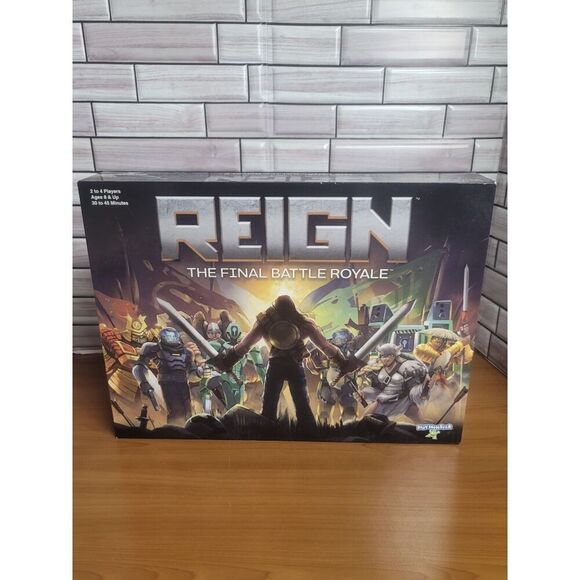 Reign The Final Battle Royale Strategic 48ct Miniatures Board Game(New) #A46 - Picture 1 of 7